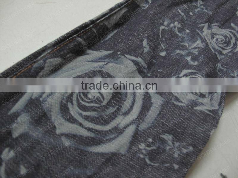 Germany Galvo Head Denim Jeans Laser Engraving Machine