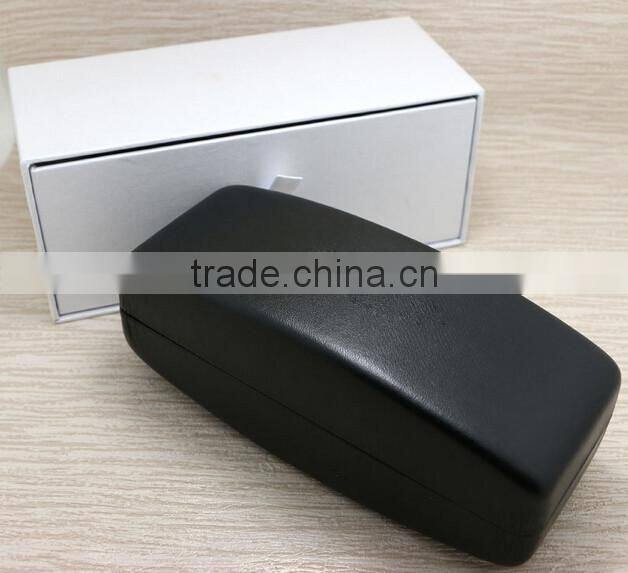 Recyclable Feature high end PU sunglass box/dark glasses boxes gift package