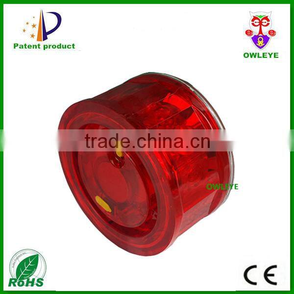 road security solar rotating lighting warning beacon