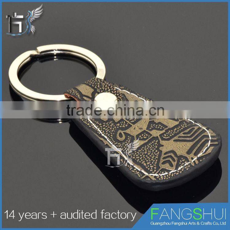 Factory direct supply fabric keychain wholesale
