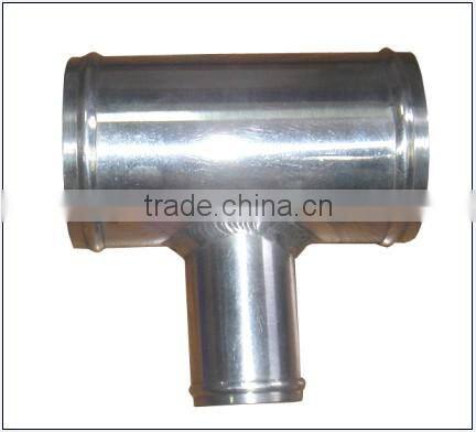180 degree elbow Auto Aluminum Pipe for auto air conditional OD:13mm-127mm