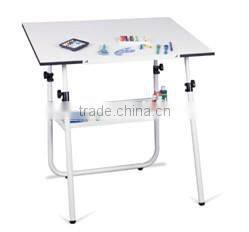 New school Melamine drawing desk with steel tube frame manufacturer