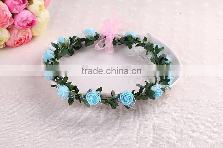 Wholesale floral hairband flower headband, flower tiara, bride wedding hairband