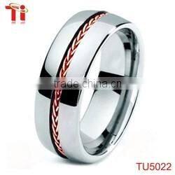 tungsten carbide ring inlay abalone engagement ring, fashionable abalone rings
