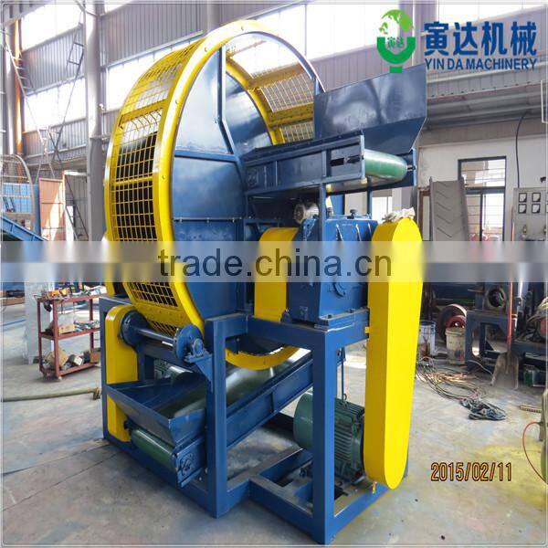 Professional waste tyre crusher with high quality