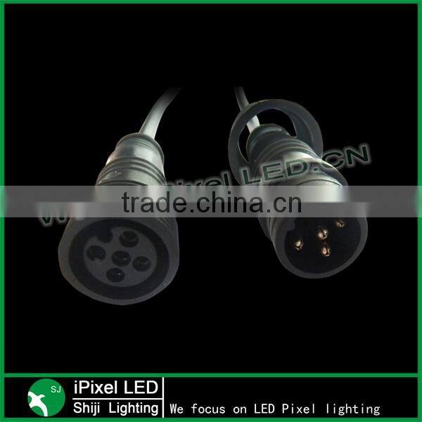 3d Addressable meteor led tube 18W rain drop working with madrix artnet
