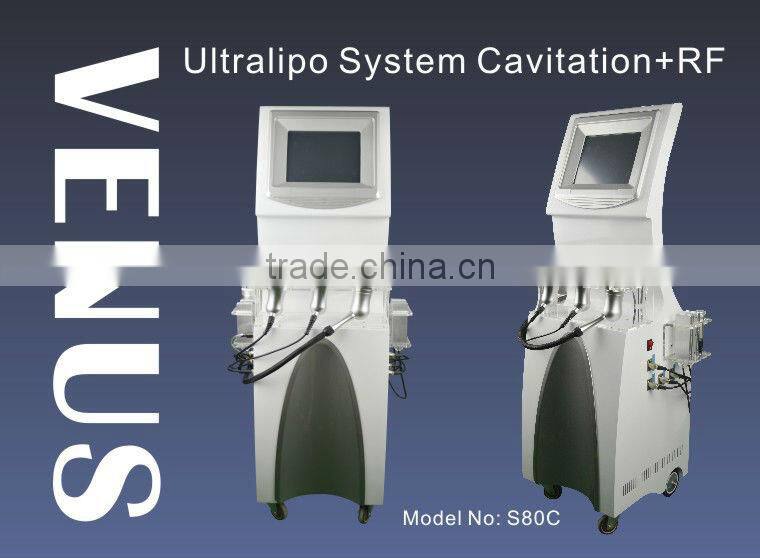 Fast Fat Reduction!! cavitacion al vacio + Vacuum + Radiofrequency S80C (CE/ISO)