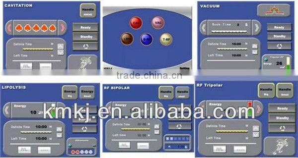 Multifunctional 7S rf cavitation machine portable with vacuum system (CE,ISO,SGS,BV)