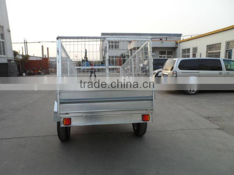 Austrailia box galvanized farm trailer