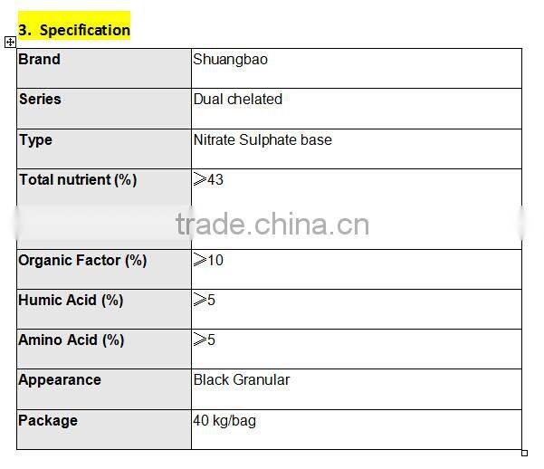 Nitrate Nitrogen Fertilizer 14-6-23 + TE