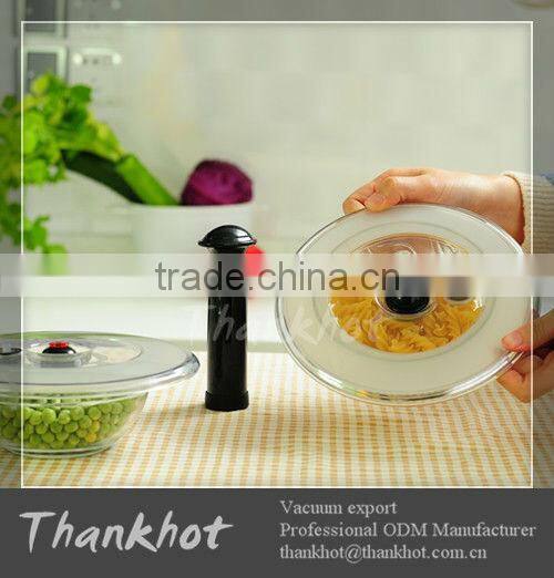 Big plastic storage container-Vacuum lid