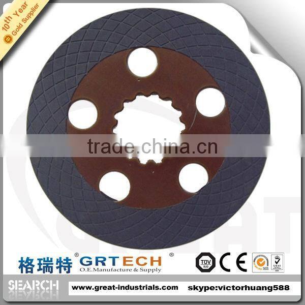 Tractor disc brake plate,carbon friction