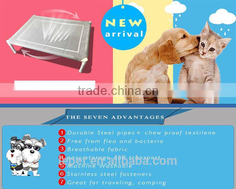 elevated dog beds for large dogs/metal frame dog bed/elevated pet dog bed