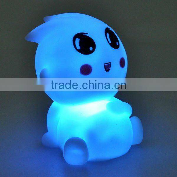 7 Color Changing Lovely Cute LED Small Night Light Lamp