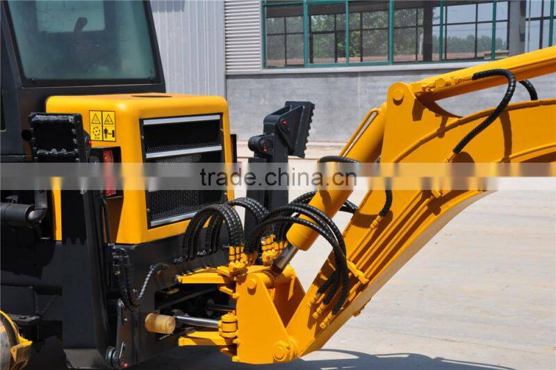 Best sale Backhoe loader with CE (1200kg load capacity)