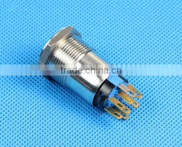 19mm illuminated pushbutton switch