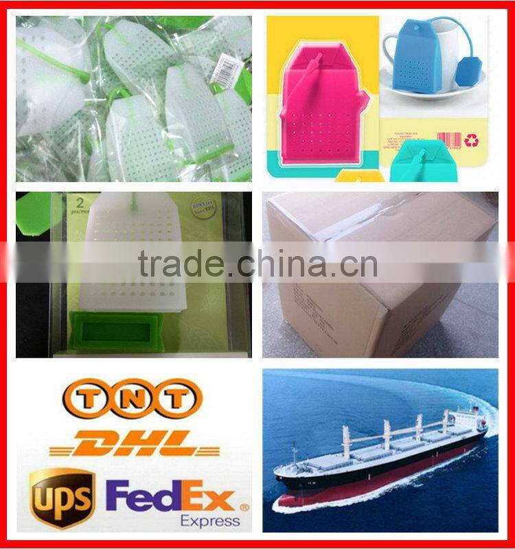 FDA Food Grade Material Fruit Shape Silicone Tea Infuser