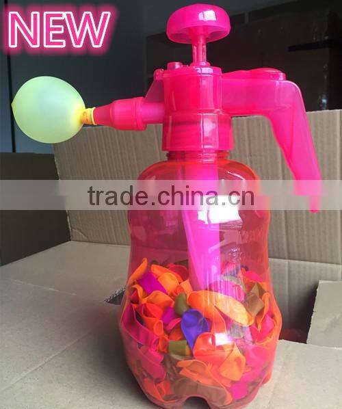 spray with balloon