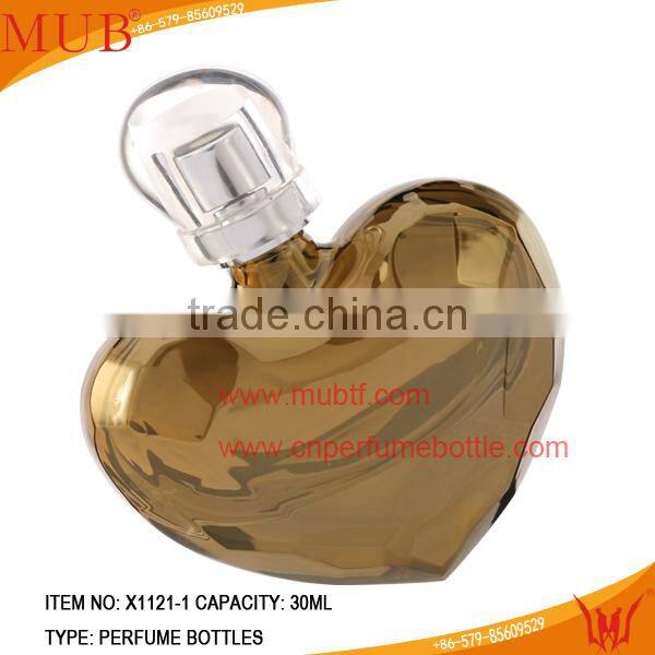 Heart Shape Glass Perfume Bottle Wholesa