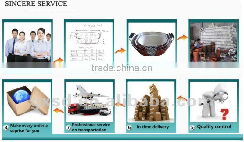 PE rattan eco-friendly handmade waterproof dog kennel