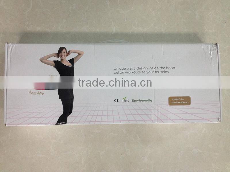 hula hoop / fitness body building hoop / massage hula hoop