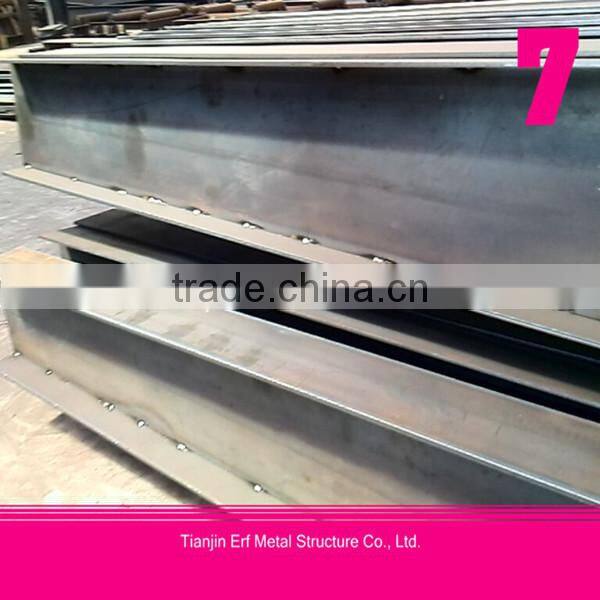 China welded steel structure h beams/ i beams