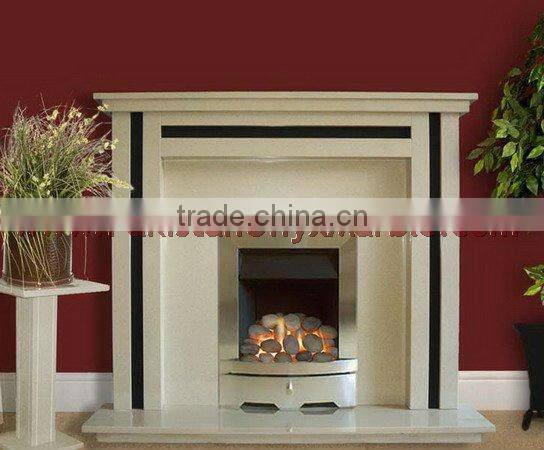 NATURAL COLOR MARBLE FIRE PLACES