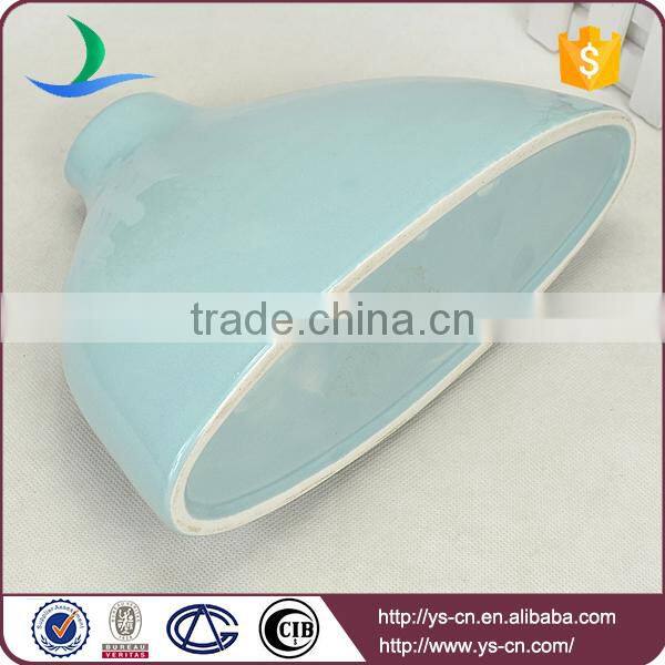 YSv0166-01 Cheap Hight Grade Light Blue Ceramic Vase