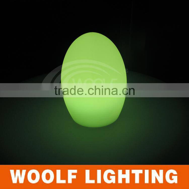 Nice Looking Color Chaing 16 colors RGB LED Egg Lamp