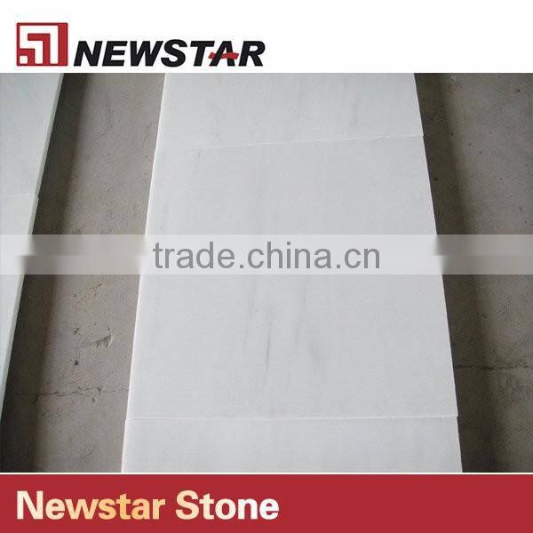 Newstar Polished Volakas White With Grey Vein Marble Tile For Kitchen And Bathroom