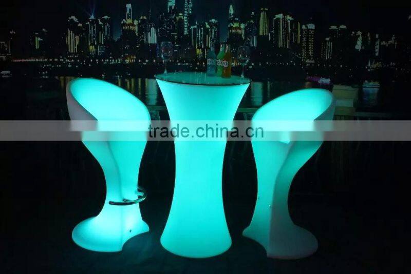 LED Lighting Furniture LED Snake Bar Counter/ LED Bar Table