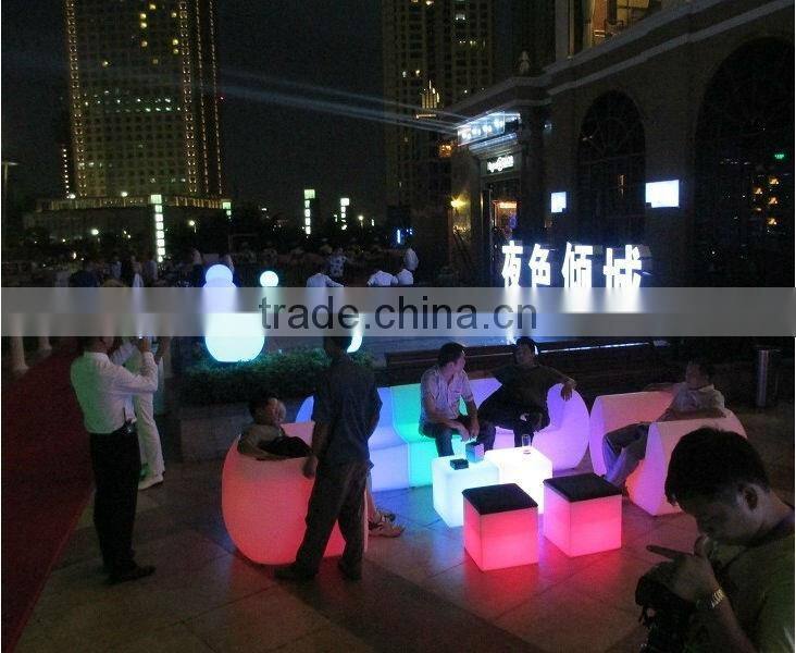 LED Remote Furniture Apple Chair/LED Waterproof Apple Chair/Hot Sell LED Rechargeable Apple Chair/LED Outdoor Lawn Apple Chair