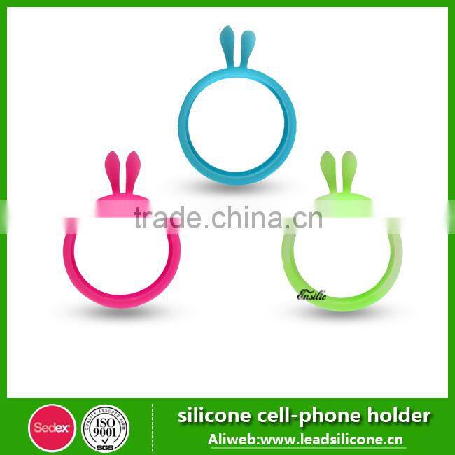 2015 Fashion Lovely Rabbit Ear Silicone Mobile Phone Case/Cover