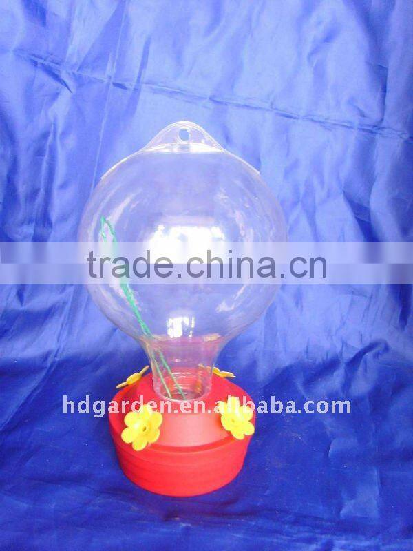 PVC folded bird feeder