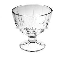 Glass bowl for ice cream,glass ice cream bowl