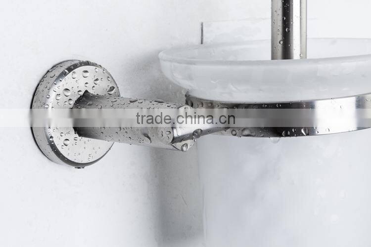 Stainless Steel 304 Bathroom Wall Mounted Toilet Brush with Holder Set