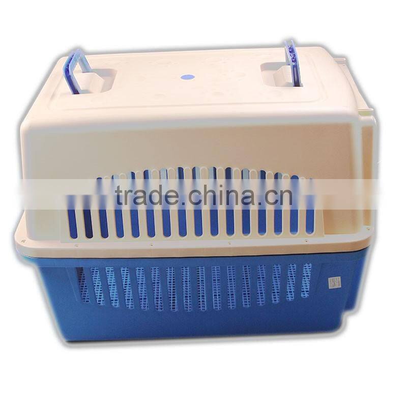 Taizhou manufacture plastic pet carrier kennel cat dog house