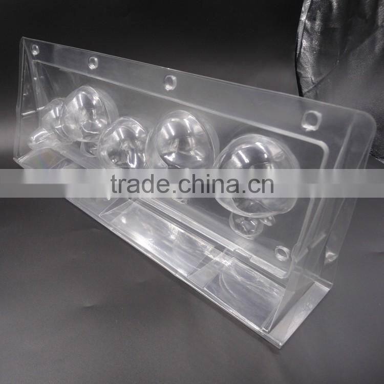 Cosmetic blister clamshell packaging