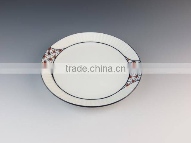 ceramic eco-friendly durable dinner ware type dinner set with decal