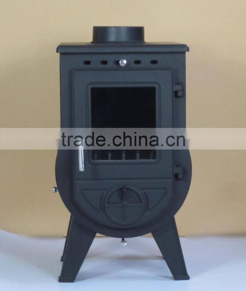 Cast Iron Glass Door Wood Burning Stove /Parts/ heating area 90-300sqm
