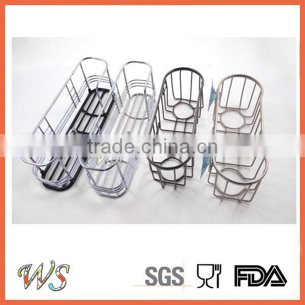 WS-SH03 Kitchen Sink Suction Sponge Holder / Soap holder/Kitchen rack - Stainless Steel