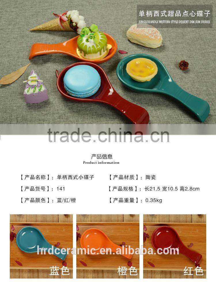 Stocked Colorful round Dish/food dish/soap dish