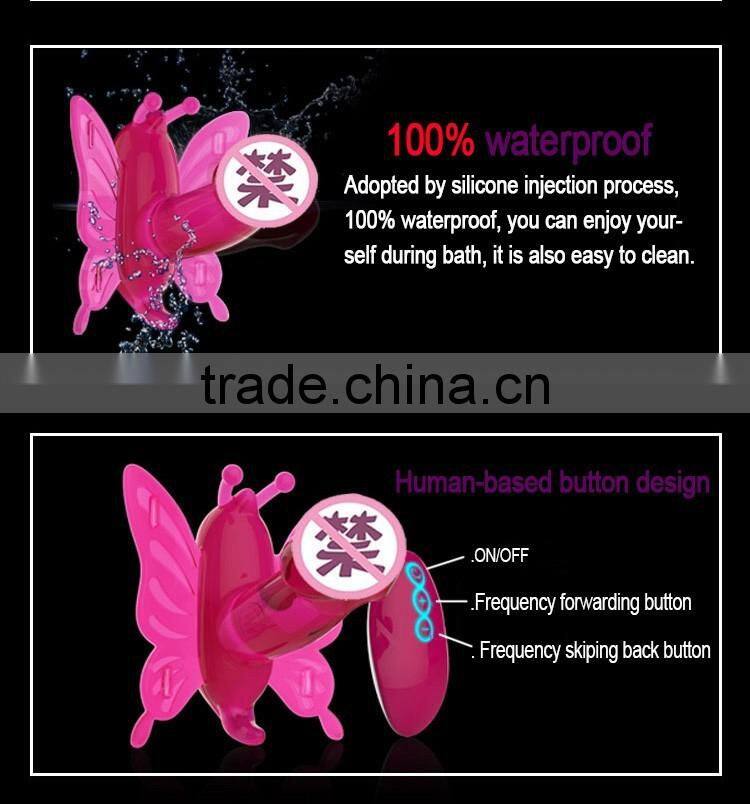 Butterfly remote control vibrator motor sex toy