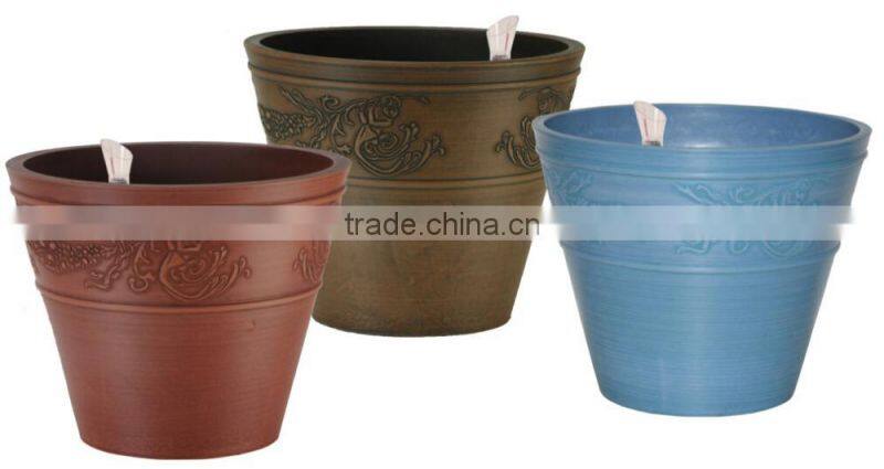 Sclupture Emboss Flower Pot