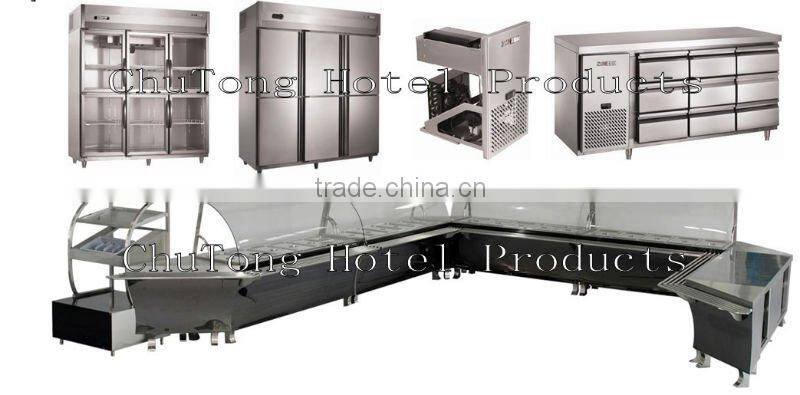 Blast Salad Bench Refrigerator.