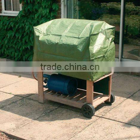 Waterproof clear string polyethylene garden table cover