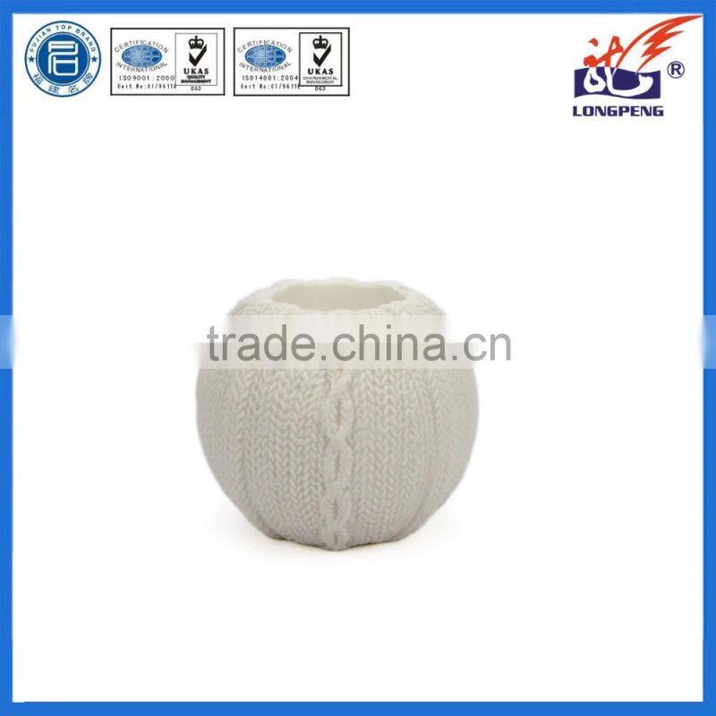 Eco-Friendly Elegant White Decorative Tealight Candle Holders