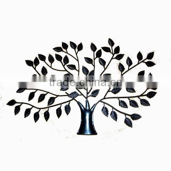 Wall decor metal tree