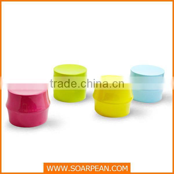 Colorful Bamboo Shape Kid Fiberglass Stool Chair