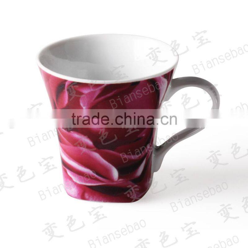 Magic Flower Mug Color Changing Ceramic Cups